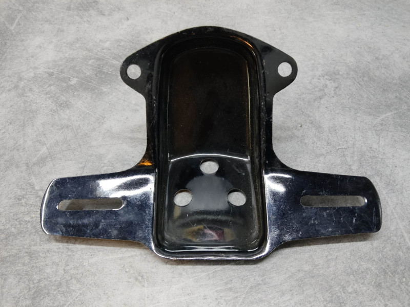 Support plaque immatriculation CB250 K0 CB350 K0 HONDA 84701-296-000B NOS
