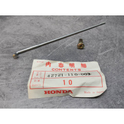 Rayon BS 9x159.5 + écrou CB100 CB125 S1/S2 CD125S CL100 HONDA 42721-110-003