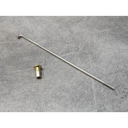 Rayon BS 9x159.5 + écrou CB100 CB125 S1/S2 CD125S CL100 HONDA 42721-110-003