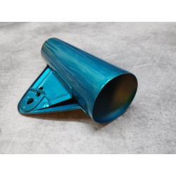 Patte de phare droite bleue CB125K3 HONDA 51602-304-680AZ