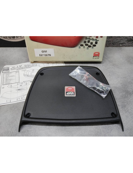 Couvercle top-case NOIR neuf E67 / E67N HONDA GIVI E67 N