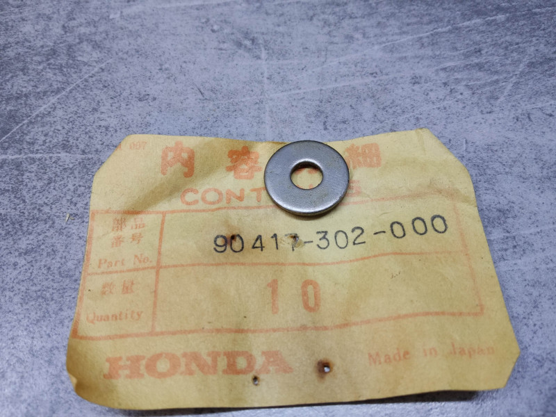 Rondelle large de vis d embrayage D6mm HONDA 90417-302000