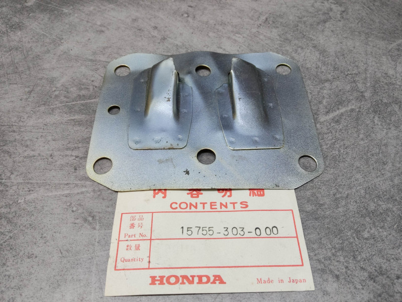 Plaque de retenue d'huile pour CB125K5 HONDA 15755-303-000