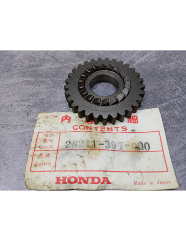 Pinion de starter CB125 J/S2 CG110 CG125 CT125 XL100 XL125 HONDA 28211-397-000