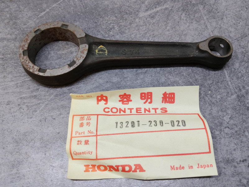 Bielle pour moteur CB125K3 à K5 et CD125 HONDA 13201-230-020