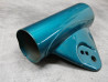 Patte de phare gauche bleue OCCASION CB125K3 51606-304-680AZ OCC