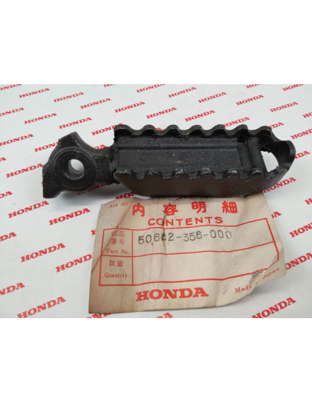 Repose pieds avant G pour XL125K2/K3/K4 XL250K3 XL350 à K4 HONDA 50642-356-000