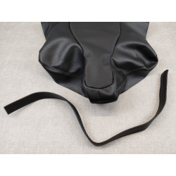 Housse de selle noire adaptable pour HONDA XRV750 AFRICA TWIN RD04 HOSCSN