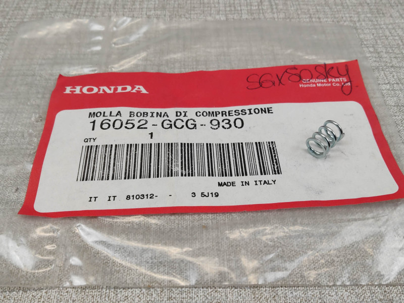 Ressort bobine compression SGX50 SZX50 HONDA 16052-GCG-930