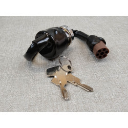 Contacteur à clefs fiche ronde adaptable 35100-303-007P