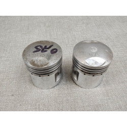 1 kit de 2 pistons segments +0.75 HONDA CB125 Twin ( code 399) 13104-399-010 K