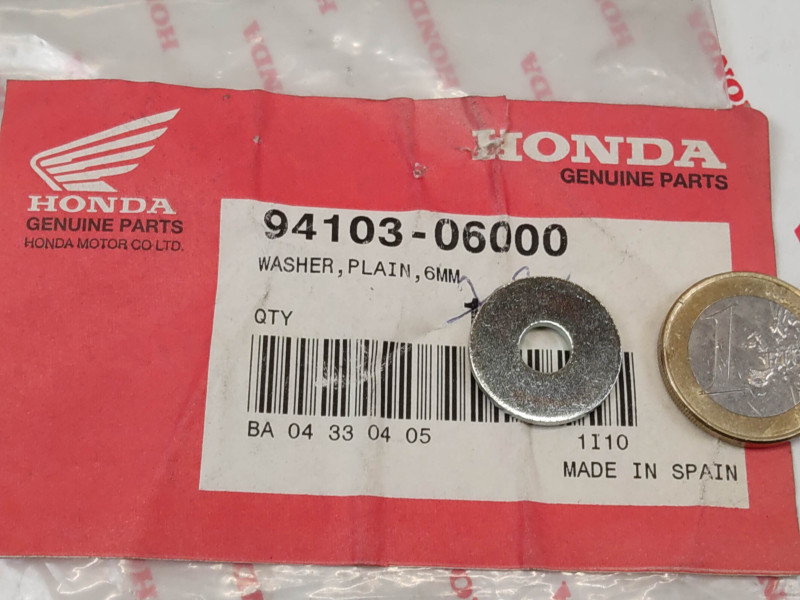 Rondelle large 6mm HONDA 9410306000 94103-06000