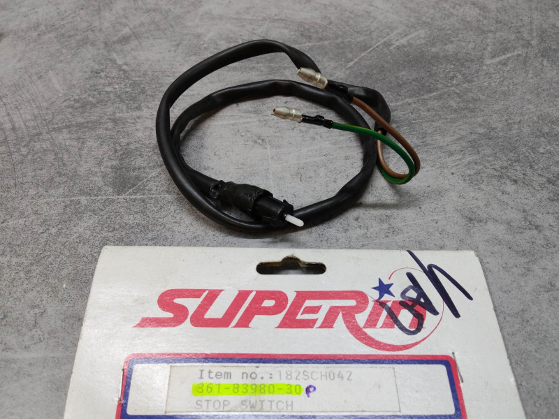 Contacteur du feu stop adaptable DT50MX FS1SE XT500 YAMAHA 361-83980-30