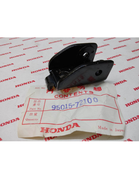 Chape de repose pied AR G/D noire CB125B6 CB200 CB500Four HONDA 95015-72100