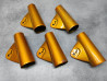 Patte de phare coté gauche couleur gold NOS CB125K3 HONDA 51606-304-680CQ NOS