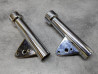 Patte de phare chromée coté droit *NOS* CG125 K1 81 HONDA 51602-397-620 NOS
