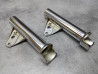 Patte de phare chromée coté droit *NOS* CG125 K1 81 HONDA 51602-397-620 NOS