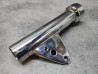 Patte de phare chromée coté gauche *NOS* CG125 K1 81 HONDA 51606-397-620 NOS