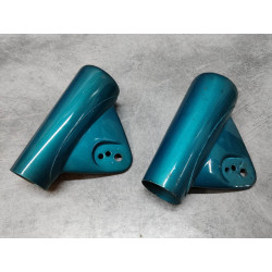 Patte de phare bleue coté gauche NOS CB125K3 HONDA 51606-304-680 BLUE NOS