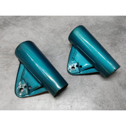 Patte de phare bleue coté gauche NOS CB125K3 HONDA 51606-304-680 BLUE NOS