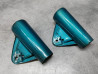 Patte de phare bleue coté gauche NOS CB125K3 HONDA 51606-304-680 BLUE NOS
