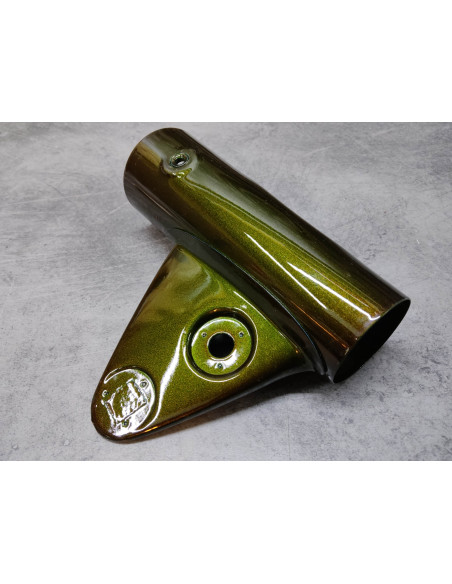 Patte de phare vert olive coté droit CB250K4 CB350K4 HONDA 51602-344-670LY