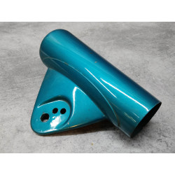 Patte de phare bleue droite NOS Honda CB125 K2/K3 - 51602-246-000