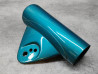 Patte de phare bleue droite NOS Honda CB125 K2/K3 - 51602-246-000