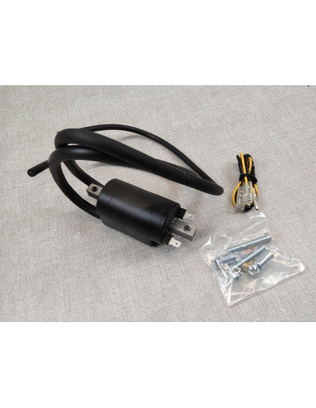 Bobine haute tension ADAPTABLE CB750 FOUR K0 à K8 / F2 HONDAMATIC 30501-300-003P