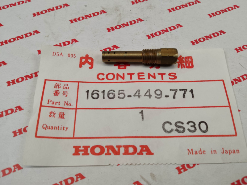 Tube à émulsion CB400/550/650 GL500/650 CX500 CN250... HONDA 16165-449-771