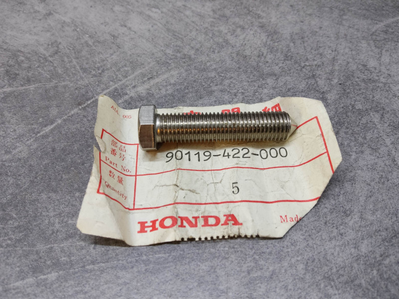 Vis tendeur chaine CBX1000 1979 HONDA 90119-422-000