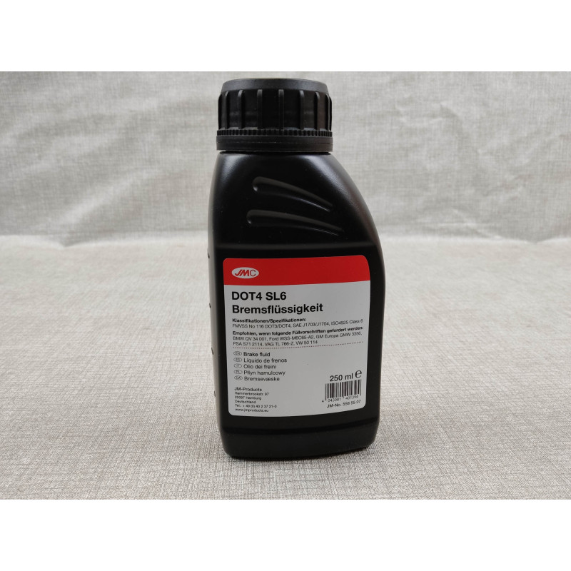 Liquide de frein DOT4 SL6JMC 250 ml DOT 4