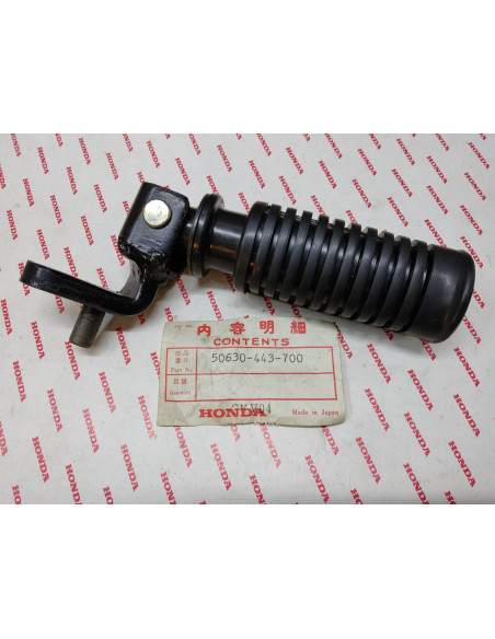 Repose pied AV droit CB250 N/ND/NDC/NDD CB400 N/NC/ND 80-84 HONDA 50630-443-700