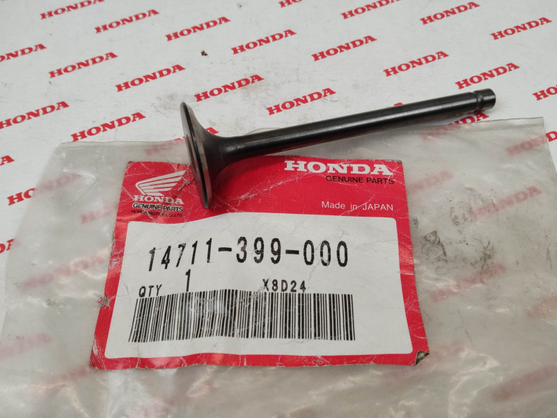 Soupape admission pour CB125T/TD CM125T CM125C HONDA 14711-399-000
