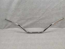 Guidon haut adaptable diamètre 22mm avec lumières usinées pour passage des cabl