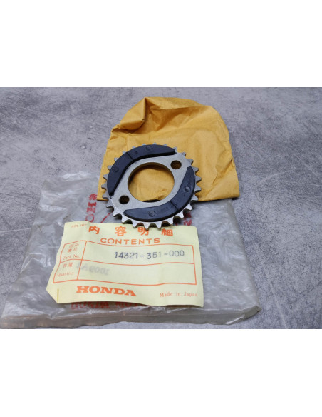 Pignon d'arbre à came CB125 AK3/B6/K2/K3/K5 CD125 CL125 HONDA 14321-351-000