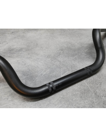 Guidon noir mat neuf 22 mm HONDA ref inconnue 53100-INCONU-NOIR