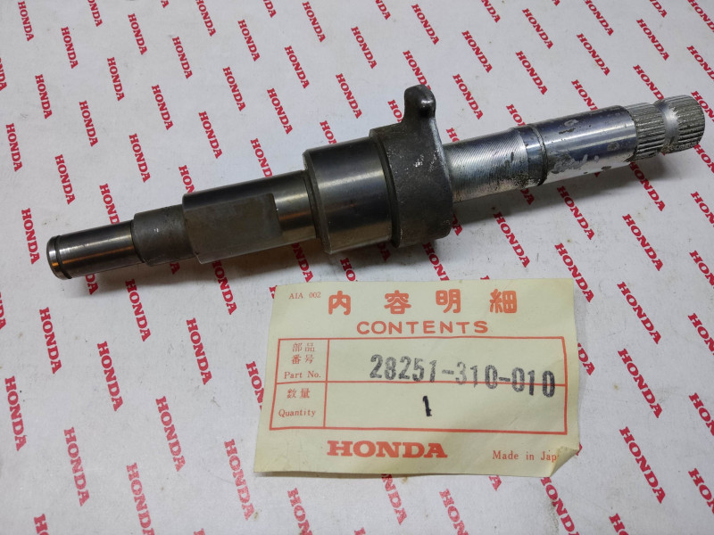 Axe de mécanisme de kick pour CB250/350 HONDA 28251-310-010