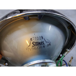 Optique de phare complet avec cerclage HONDA CB 250 350 450 33100-286-622