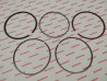 Segment cote +0.25 pour XR250 RE 1984 HONDA 13012-MS6-305 idem 13012-KK1-305