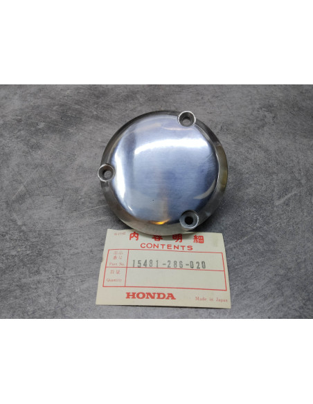 Couvercle épurateur sur carter droit CB250 CB350 CL250 CL350 HONDA 15481-286-020