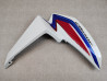 écope droite CBF650 tricolor 2014/2015 blanc HONDA 64410-MJE-D60ZA neuf origine