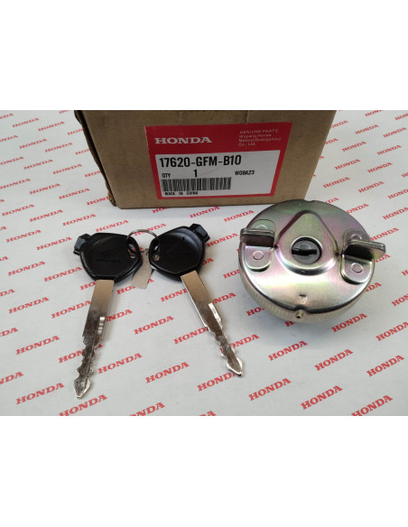 Bouchon essence avec deux clés LEAD 110 NHX 2008/2010 HONDA 17620-GFM-B10 neuf