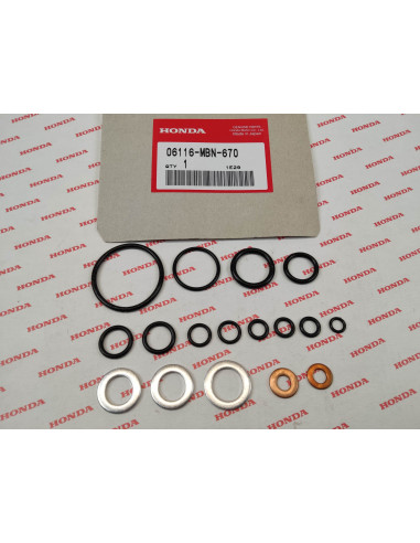 Kit B rondelle et joints toriques XR650 2001/2006 HONDA 06116-MBN-670