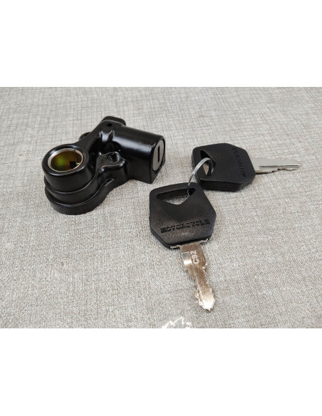 Serrure de selle NEUVE avec deux clés de REFABRICATION honda 77230-107-711A