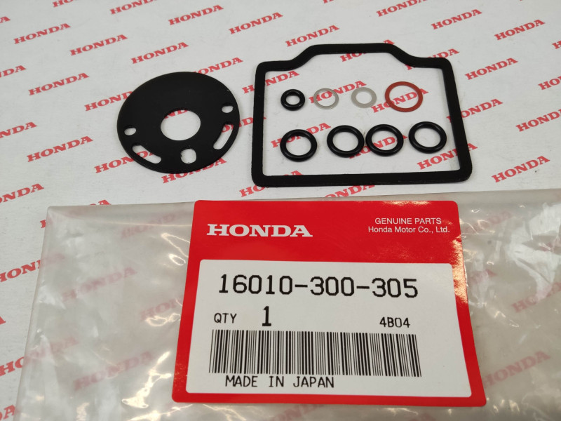 Pochette de joints de carburateur de CB750Four K0 à K6-F1 HONDA 16010-300-305