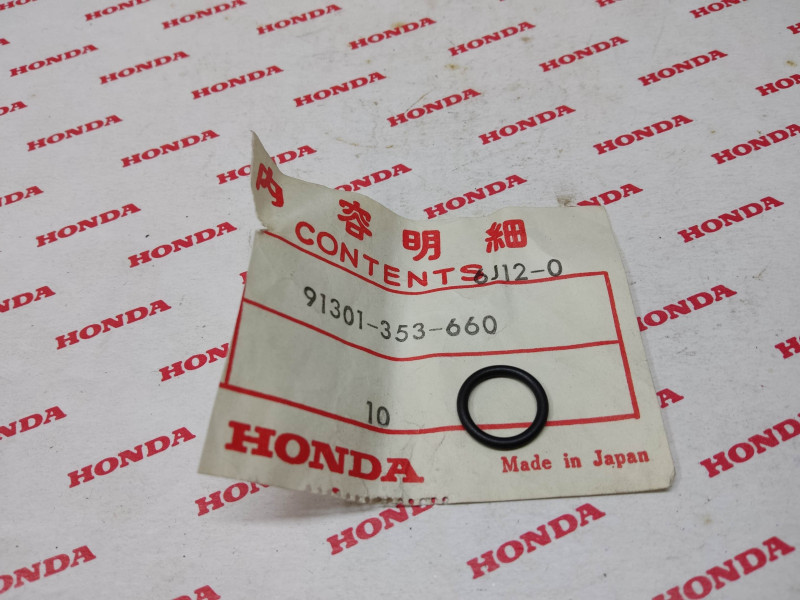 Joint torique D10x1.6 HONDA 91301-353-660
