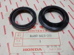 Kit joint spi de fourche et cache poussière de CX650ED-TD HONDA 51490-MC5-305