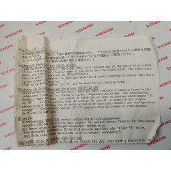 kit joints de carburateur monkey Z50 neuf HONDA 16010-143-305 idem 16010-081-004