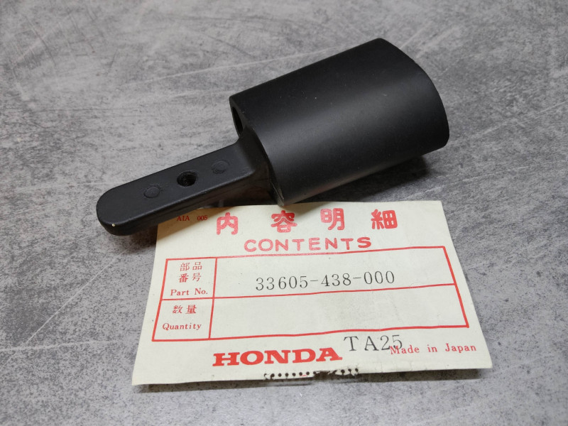 Support alu pour clignotant AR des CB900 Bol d'Or CB1100RCRD HONDA 33605-438-000